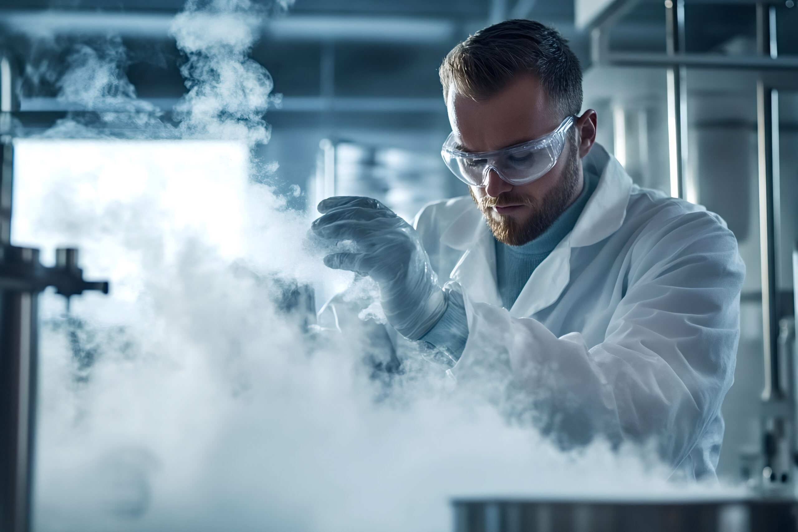 Temperatuurbewaking cryo-opslag