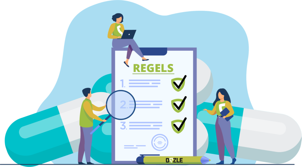 How do you comply with GDP guidelines for drug storage?